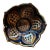 Vintage Ken Edwards Lotus Bowl - Made in Mexico For Sale