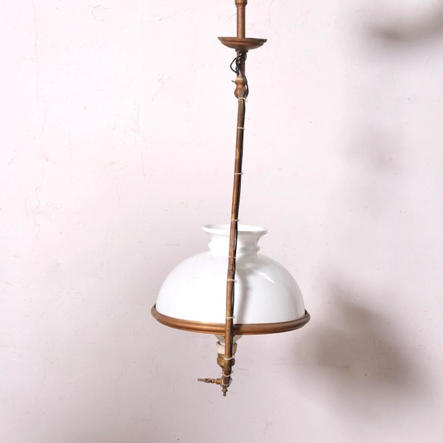 Antique Art Nouveau Lantern Pendant, 1890s For Sale - Image 12 of 16