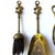 Vintage English Five-Piece Brass Little Miss Muffet Fireside Companion Set For Sale - Image 11 of 11