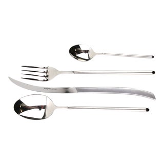 Tableware Set by James Kawada for Berndorf, 1970s, Set of 4 For Sale