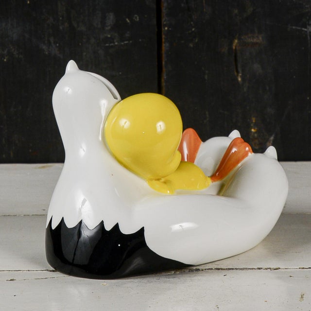 2000 - 2009 Titti Sculpture Piggy Bank on Sylvester's Paw For Sale - Image 5 of 9