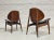 Pair - Mid Century Modern Clam Shell Chairs by Kodawood, C. 1960's For Sale - Image 13 of 18