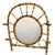 Vintage French Rotin Coat Rack Mirror, 1960s For Sale - Image 6 of 13