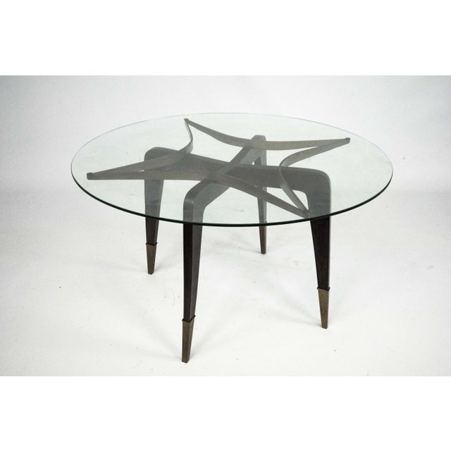Mid-Century Modern Round Coffee Table by Paolo Buffa, 1950s For Sale - Image 6 of 17
