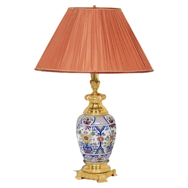 Antique Table Lamp in Earthenware Chairish
