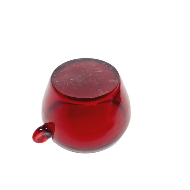 Glass Postmodern Vase from Wołomin Glassworks, Poland, 1970s For Sale - Image 7 of 10