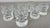 Crystal and Cut Glass Tray Shot Glasses, Set of 8 For Sale - Image 5 of 17