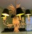 1970s Italian White Painted Tole Pineapple Chandelier For Sale - Image 4 of 10