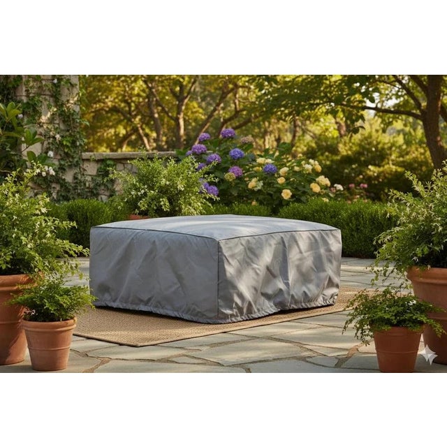 Alpine Teak Outdoor Collection Beige Rope Coffee Table For Sale - Image 10 of 10