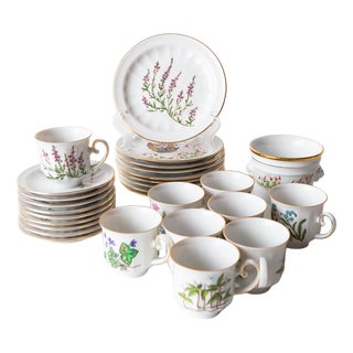 Coffee and Dessert from Tettau, 1976, Set of 28 For Sale
