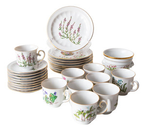 Coffee and Dessert from Tettau, 1976, Set of 28