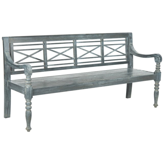 A classic garden bench inspired by the cross-hatched lattice pattern found in English Cottages, the romantic Bench is a...