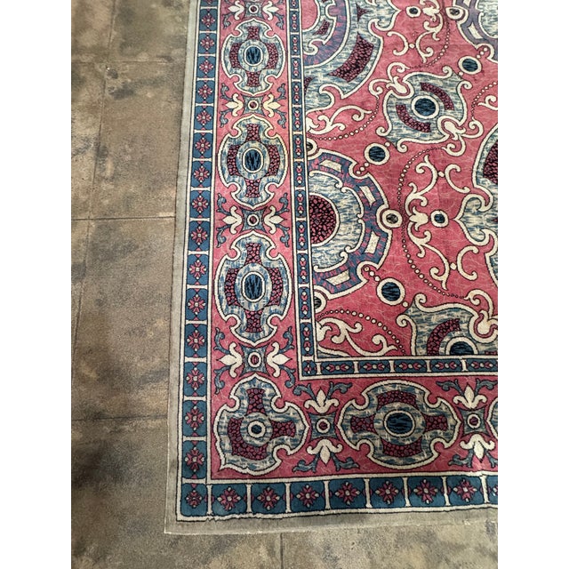 Vintage Chenille Rug - 16.4’ X 15’ For Sale In Los Angeles - Image 6 of 12