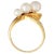 14KY Mikimoto Vintage Akoya Pearl Ring, size 5 For Sale - Image 4 of 5