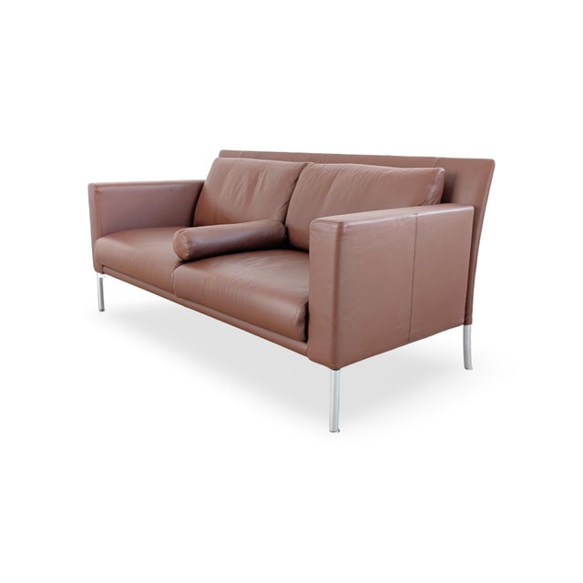 Leather Jason Two-Seater Sofa from Walter Knoll For Sale - Image 4 of 11