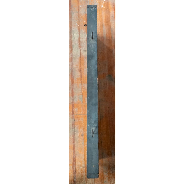 Early 20th Century Double Sided "The Saratogian" Saratoga Newspaper Sign For Sale - Image 16 of 16