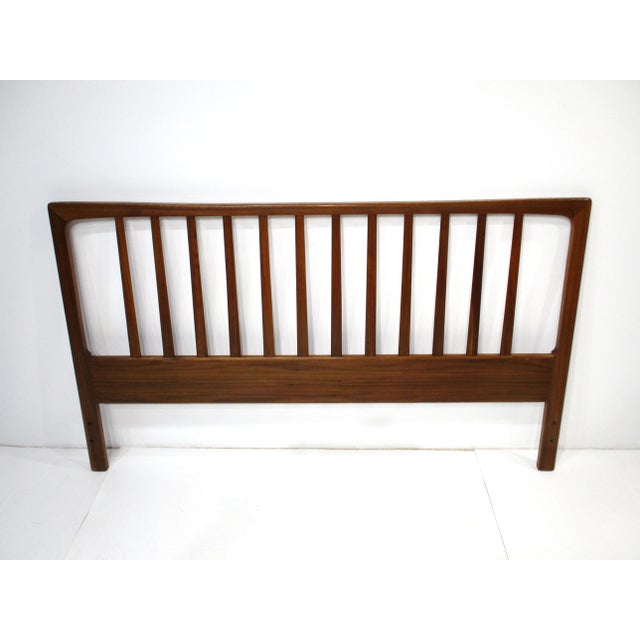 Folke Ohlsson Teak Queen Headboard by Dux Denmark For Sale - Image 10 of 10