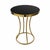 Black Glass Coffee Table, 1980s For Sale - Image 4 of 5