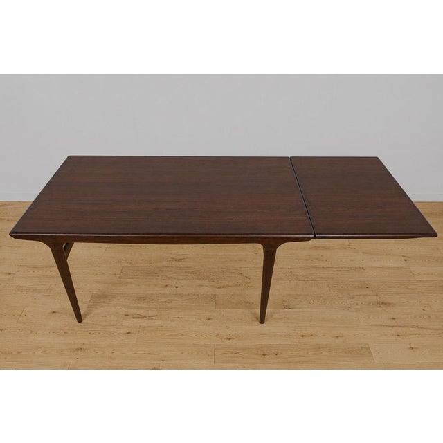 Mid-Century Modern Teak Extending Dining Table by Johannes Andersen for Uldum Møbelfabrik, Denmark, 1960s For Sale - Image 16 of 18