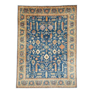 Oriental Handmade Rug 8'9" x 12'1" #17782 For Sale