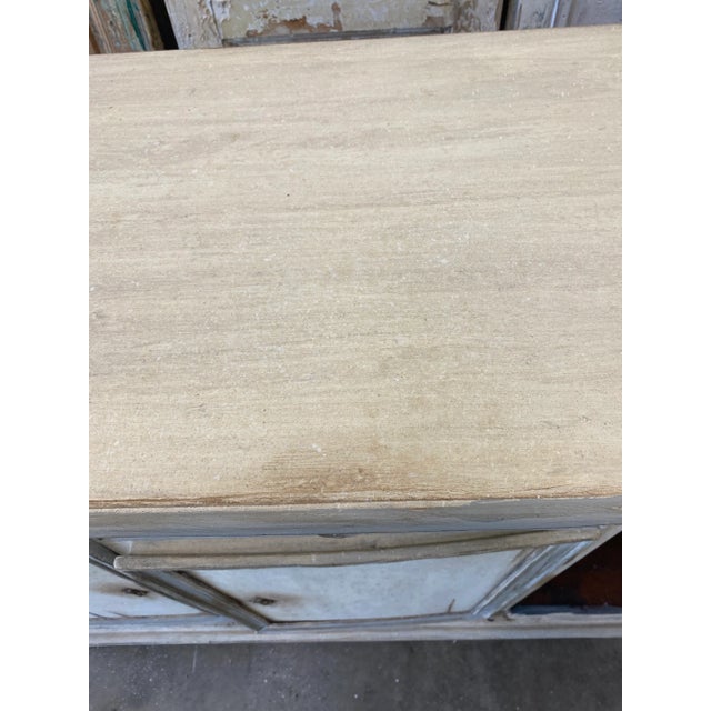 Off-white Italian Painted Sideboard Credenza - Early 20th C For Sale - Image 8 of 10