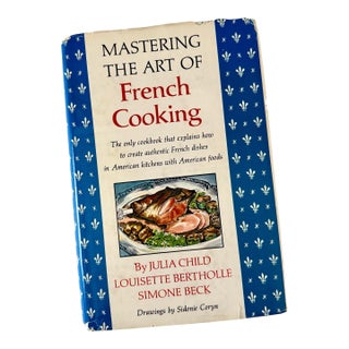 Vintage Julia Child “Mastering the Art of French Cooking” Book Great Kitchen Decor For Sale