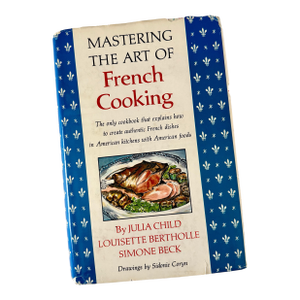 Vintage Julia Child “Mastering the Art of French Cooking” Book Great Kitchen Decor