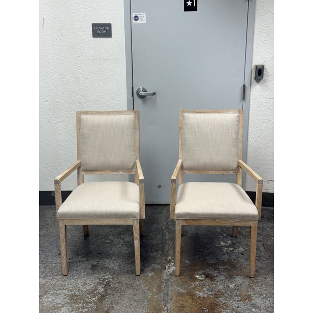 Design Plus Gallery presents Pair of BenchMade Samson Arm Chairs from Bassett Furniture. This pair is made with care by...