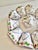 Ceramic Flower Pot Ceramic Napkin Rings, Set of 11 For Sale - Image 7 of 12