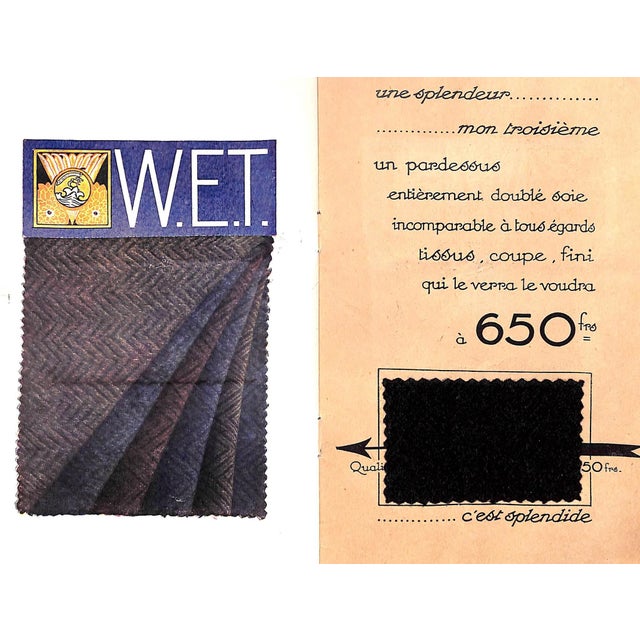 West-End Tailors Hiver 1929 For Sale In New York - Image 6 of 7