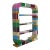 Art Deco Bifacceral Library in Multicolor Murano Glass, 1990s For Sale - Image 4 of 8