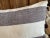 Long Lumbar Decorative Pillow in Black & White Stripe For Sale - Image 4 of 5