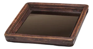 Chinese Petite Mirror Tray, C. 1850