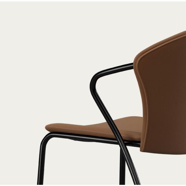 Black One Collection Bessi Chair from Erla Solveig Oskarsdóttir For Sale - Image 8 of 13