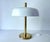 Gold Large Vintage Executive Desk Lamp from Hillebrand For Sale - Image 8 of 13