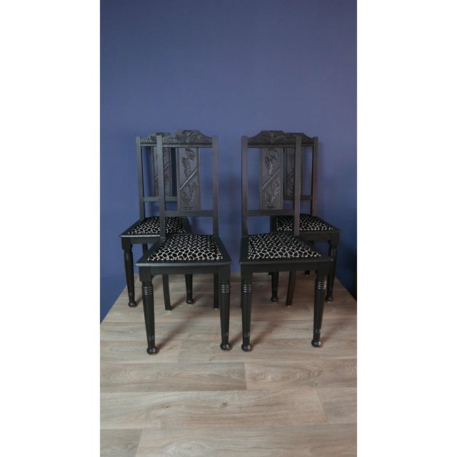 Art Nouveau Dining Room Chairs, Germany, 1910, Set of 4 For Sale - Image 13 of 13
