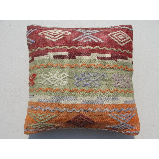 Kilim Rug Pillow Cover For Sale - Image 12 of 12
