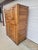 Wood 1930s Vintage Solid Oak Wood Ice Chest For Sale - Image 7 of 18