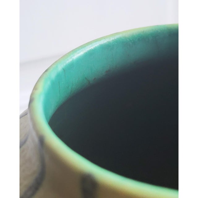 1950s Mid-Century Modern German Pottery Vase, 1950s For Sale - Image 5 of 10