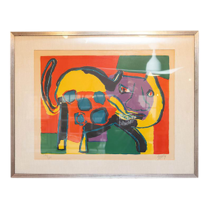 Karel Appel (Dutch, 1921–2006) – "Cat" (1969)
