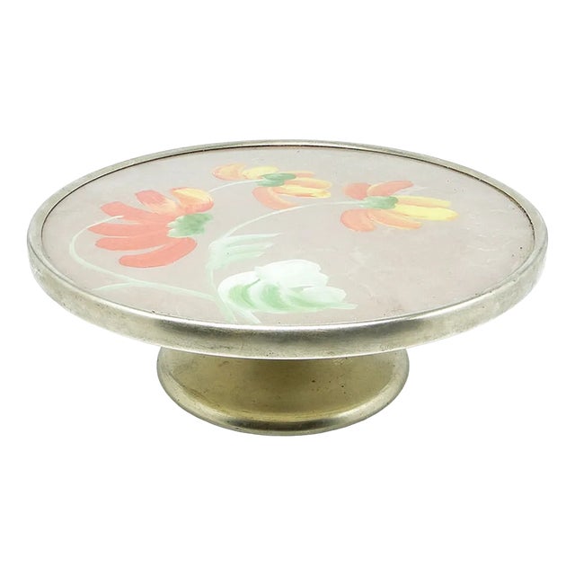 Art Deco Bowl on Stand, Poland, 1950s For Sale