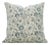 Fabdivine Handcrafted Block Print Cushion Cover 22x22 Inch Linen Blend- Jarul For Sale