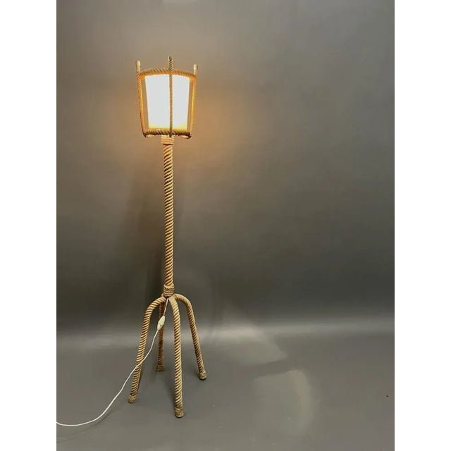 Mid-Century Modern Floor Lamp by Adrien Audoux & Frida Minet, 1950s For Sale - Image 3 of 8