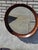 The 1920 regency style solid walnut handmade American round mirror is a stunning piece of antique decor for any room. With...