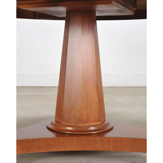 Metal Ralph Lauren Palladian Style Pedestal Center or Dining Table For Sale - Image 7 of 18