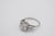 Metal Late 19th Century Platinum Old European-Cut Diamond Ring, Size 6.75 For Sale - Image 7 of 13