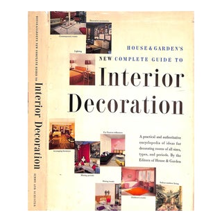 "House & Garden's New Complete Guide to Interior Decoration" 1953 For Sale