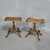 English Walnut Inlaid Wine Tables, 1920, Set of 2 For Sale - Image 9 of 9