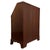 Early 20th Century English Cross-Banded Mahogany Bureau For Sale - Image 10 of 14