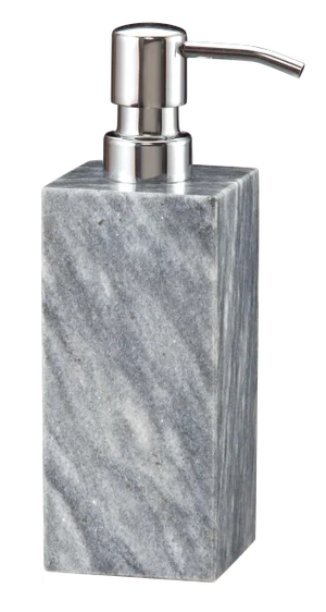 Gray Marble Soap Dispenser